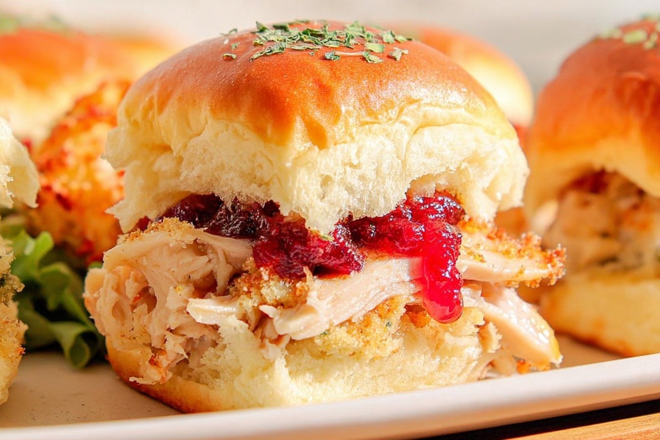 Turkey Sliders Recipe: Quick Game Day Appetizers 6 Turkey Sliders Recipe