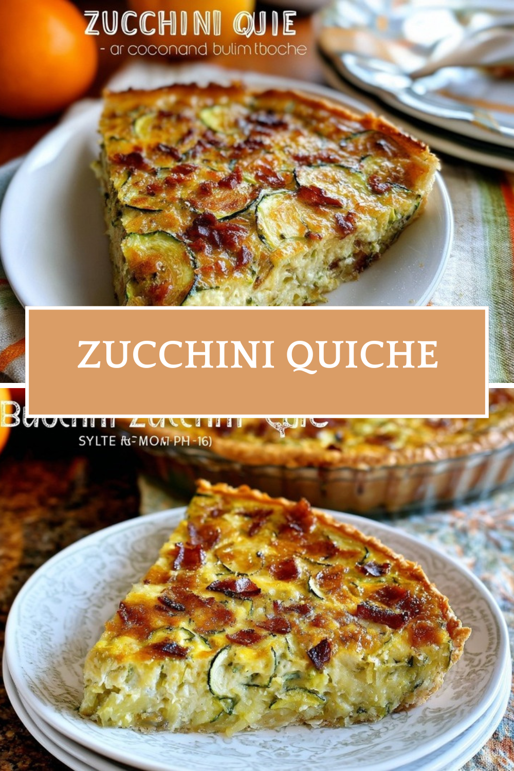 Zucchini Quiche