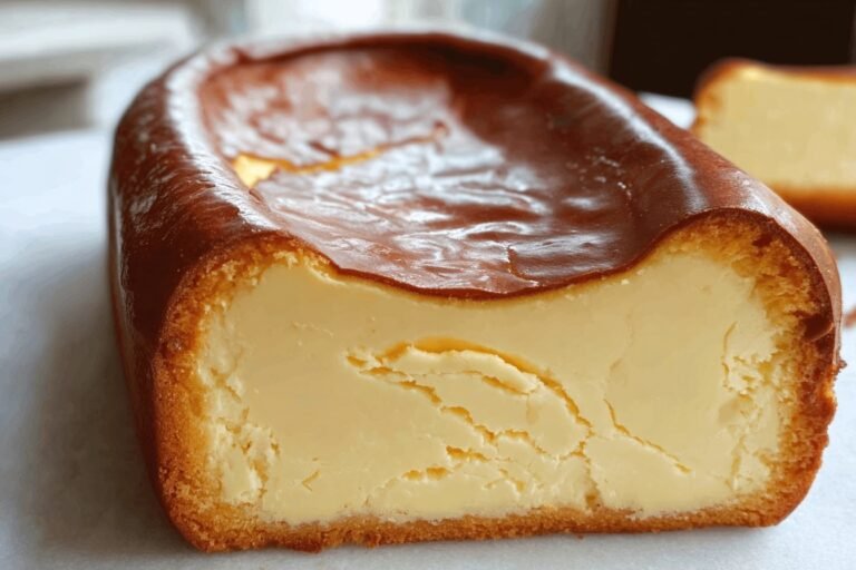 Burnt Basque Cheesecake In A Loaf Pan 73.Png