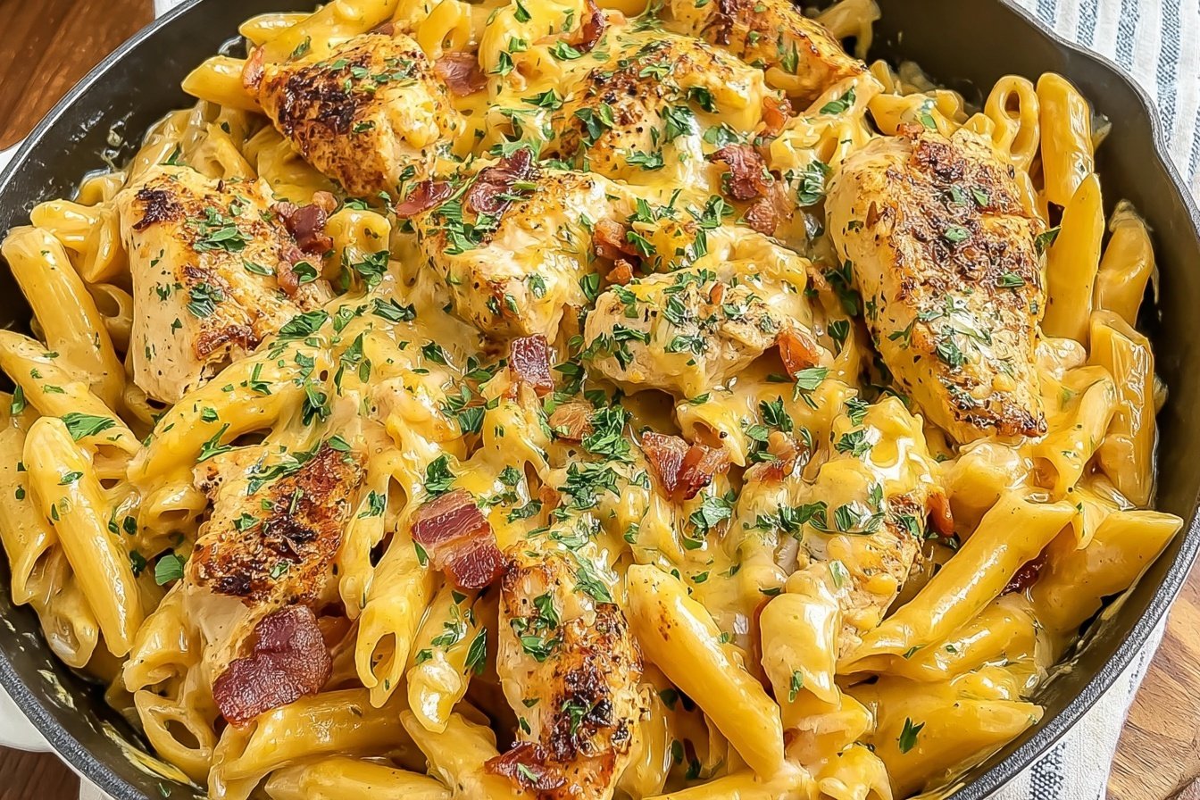 Crack Chicken Penne Recipe
