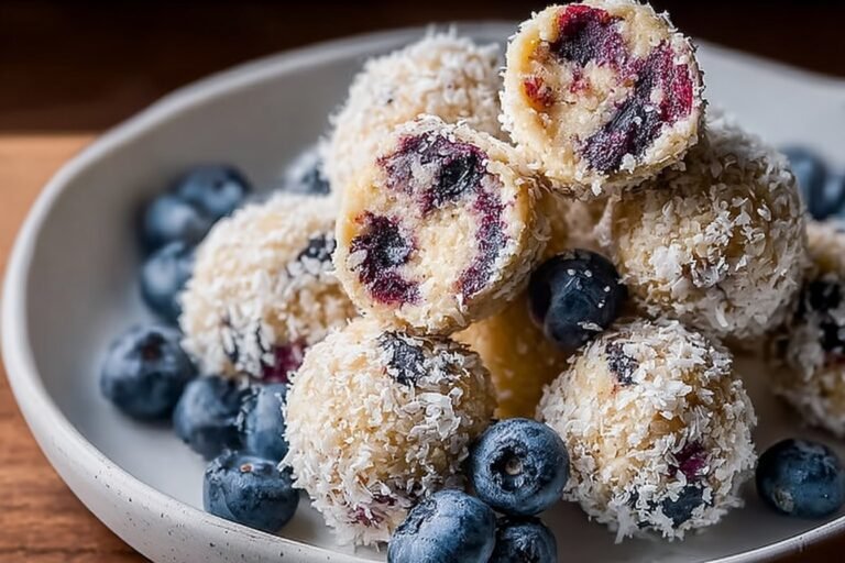 Creamy Blueberry Cheesecake Protein Balls 22.Png
