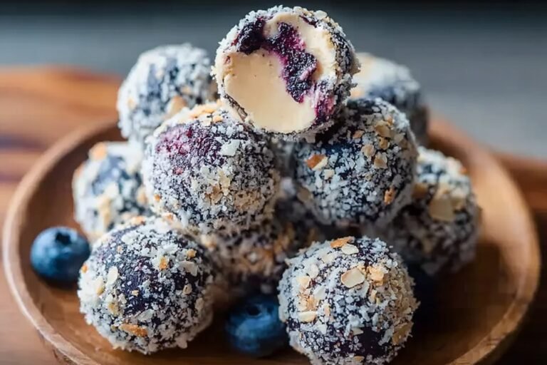 Creamy Blueberry Cheesecake Protein Balls 96.Png