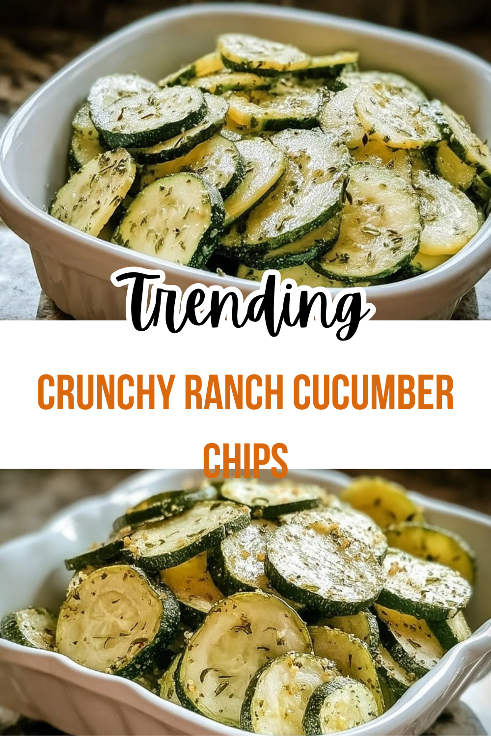 Crunchy Ranch Cucumber Chips