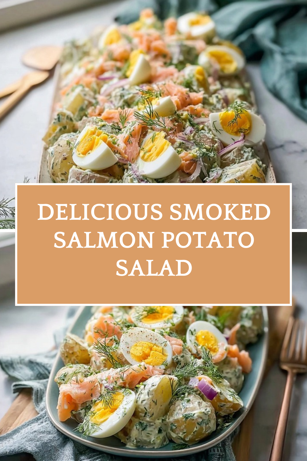 Delicious Smoked Salmon Potato Salad