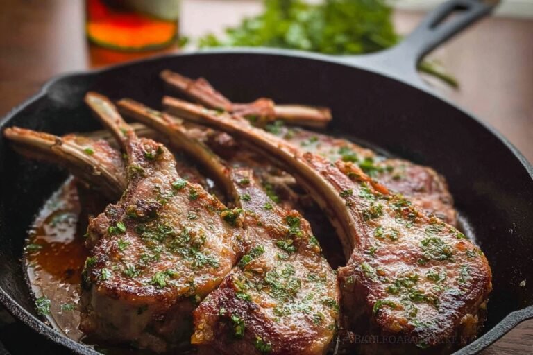 Garlic Herb Crusted Lamb Chops 88.Png