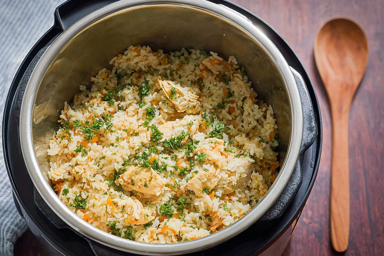 Instant Pot Chicken And Rice