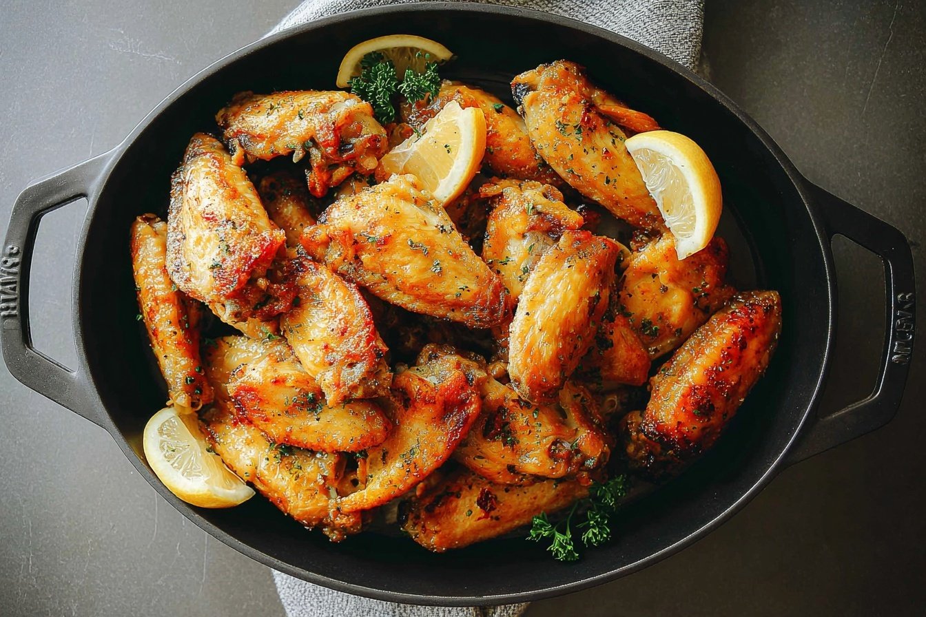 Lemon Pepper Wings Recipe Crispy Baked Delight 6 Lemon Pepper Wings Recipe