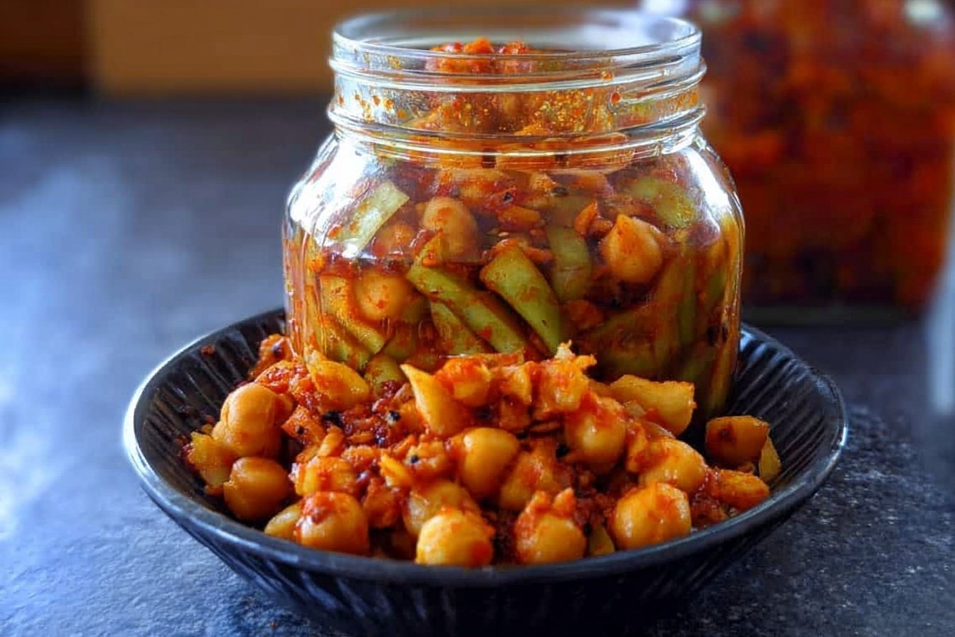 Mango Chickpea Pickle