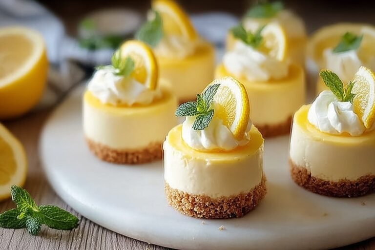 Mini Lemon Cheesecakes 84.Png