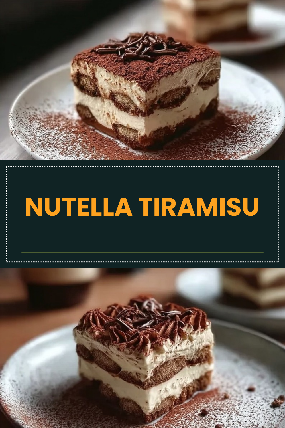 Nutella Tiramisu