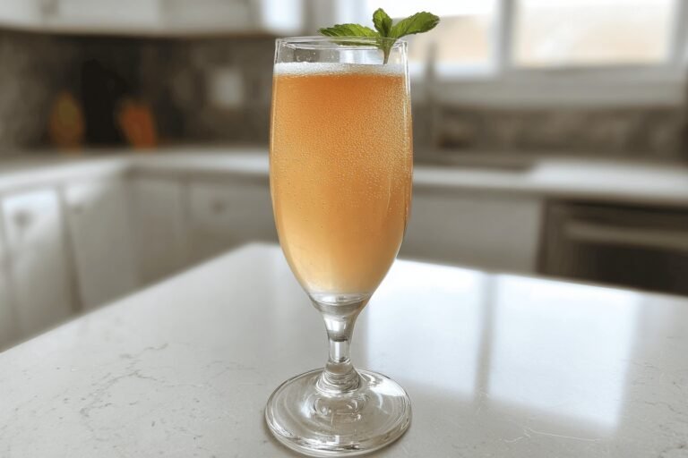 Peach Bellini Mocktail Recipe 75.Png