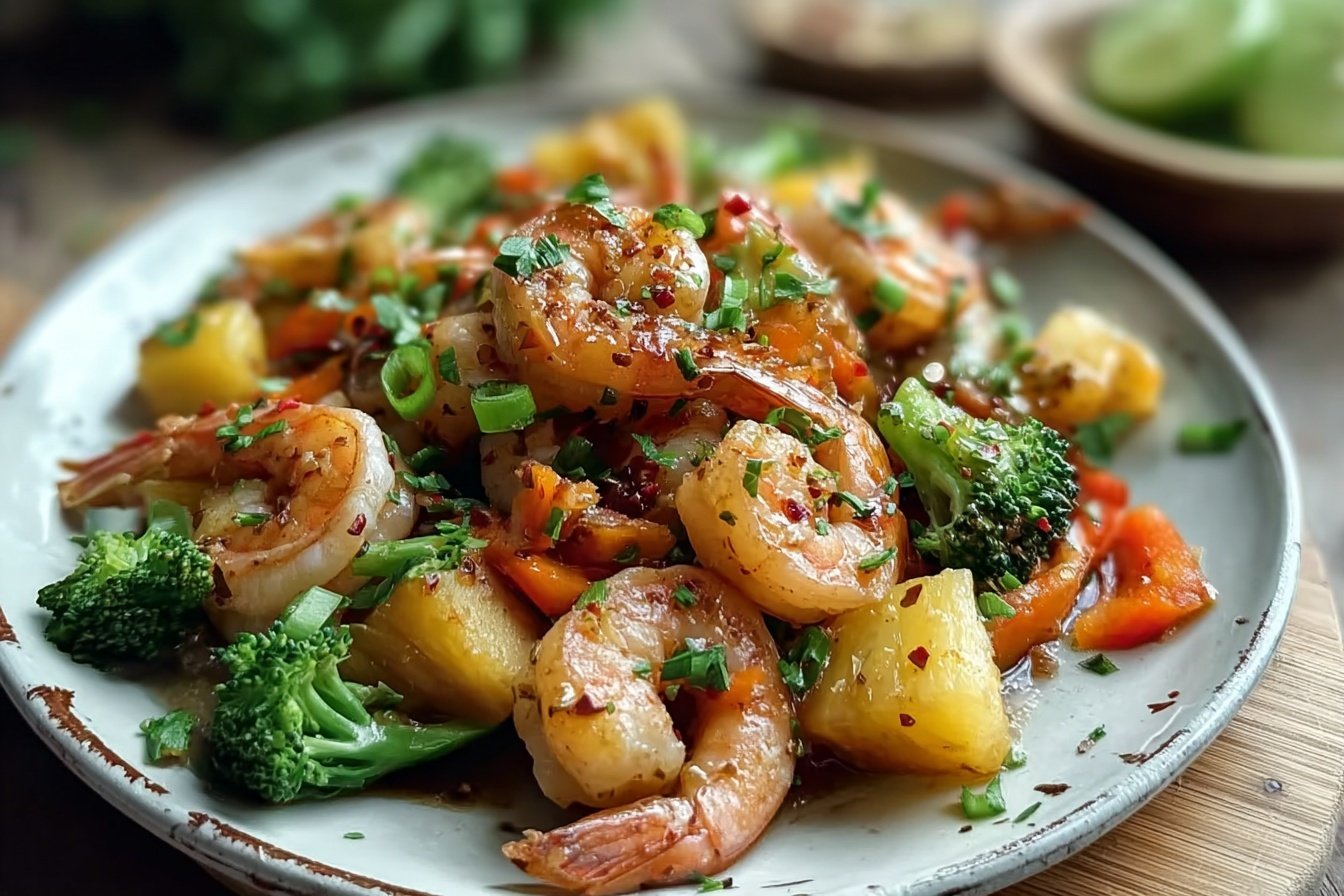 Pineapple Shrimp Stir Fry Recipe 6 Pineapple Shrimp Stir Fry