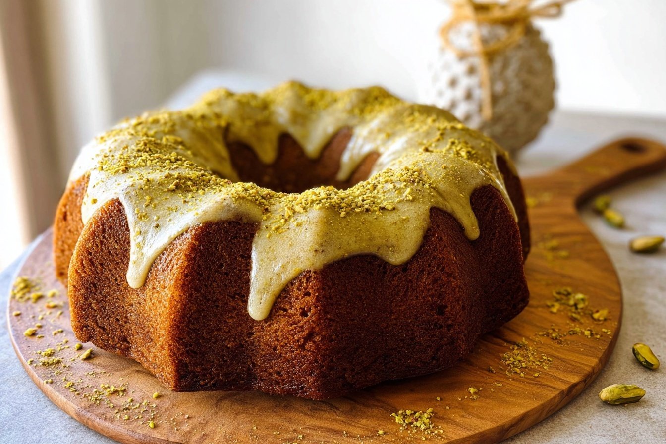 Pistachio Bundt Cake