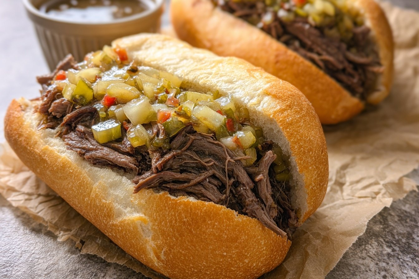 Portillo Italian Beef Sandwich Copycat