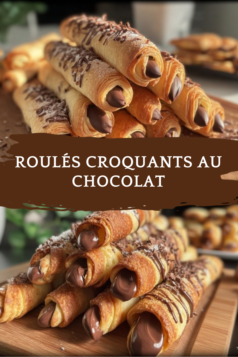 Roulés Croquants Au Chocolat
