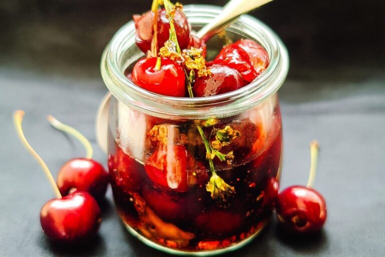 Savoury Spanish Style Pickled Cherries 5.Png