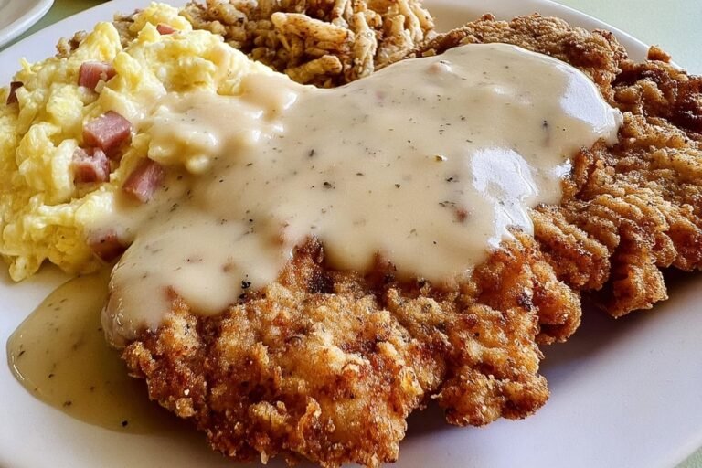 Southern-Style Country-Fried Steak With Gravy 92.Png