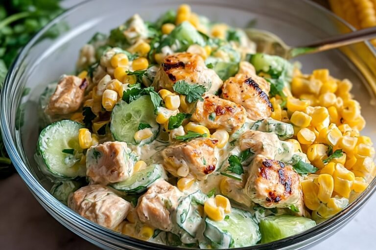 Street Corn Creamy Cucumber Chicken Salad 93.Png