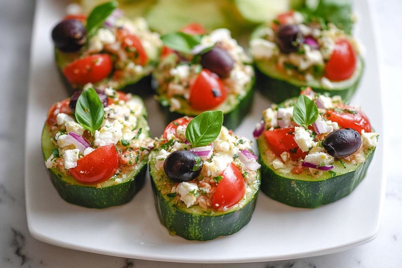 Stuffed Cucumber Bites Recipe