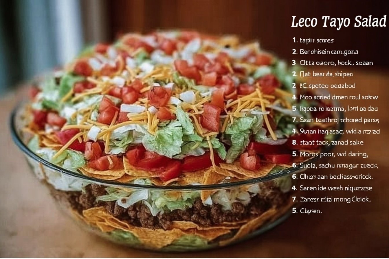 7 Layer Taco Salad Recipe Quick And Easy 4 The Ultimate Seven Layer Taco Salad